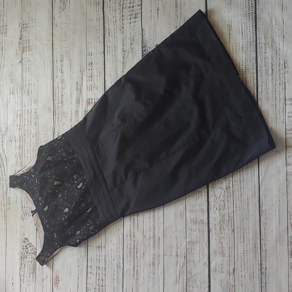 H&M LACE DETAIL SEMI-FORMAL SHEATH DRESS - Picture 1 of 8